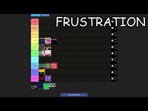 GD Platformer Extreme Demons - Tier List