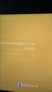 White shark card purchased but didnt received the gta$