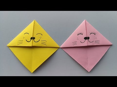 Origami Kitap Ayracı