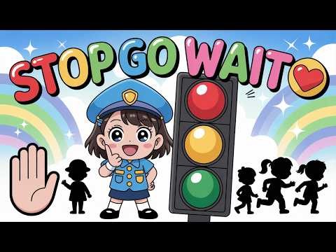 Traffic Light Game for Kids 🚦 |Traffic Light Learning for Toddlers | Learn with Miss Melon 🍉