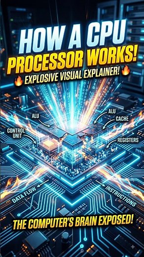 How Does Your CPU Process Everything So FAST? 🤯⚡