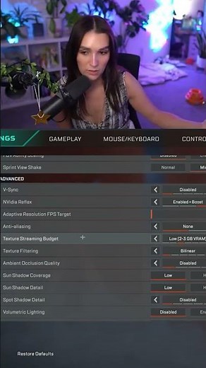 BEST GRAPHIC SETTINGS FOR APEX!!