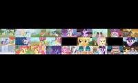Mix of 3 videos from youtube : The Mid 26 MLP Episodes at The Same Time