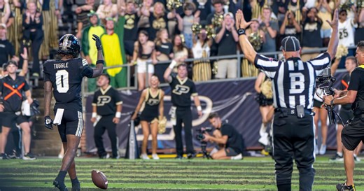 Potential turning into production for Purdue’s Nitro Tuggle