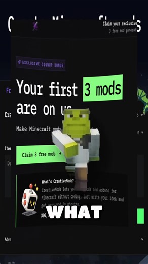 Create your own minecraft mod without coding !! #minecraft