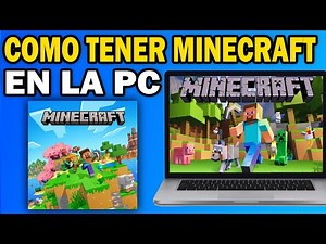 Cómo Descargar Minecraft en PC o Laptop (2025) | Paso a Paso