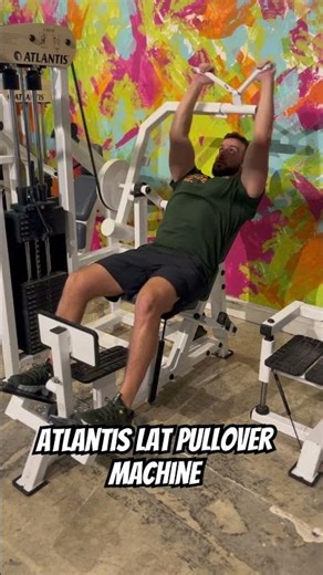 Atlantis Lat Pullover Machine - lats, pecs, long head of triceps, teres major