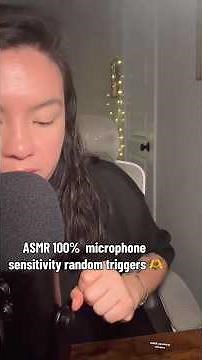 ASMR 100% microphone sensitivity. #asmr #asmrwhisper #asmrsounds