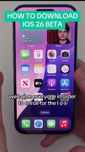 Cómo descargar iOS 26 beta sin computadora