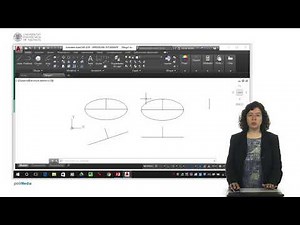 AutoCAD 2018: Drawing ellipses | 8/22 | UPV