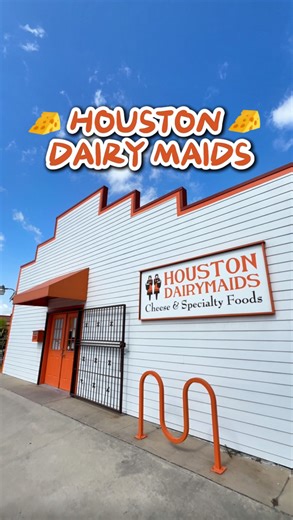 🧀 This tiny Houston cheese shop has sent it cheese to space!! 🚀 @dairymaids is a cheese lovers dream! You get cheese tasting samples when you walk in, and it’s impossible to walk out without getting at least one block— they’re soo good! They used to focus just on Texas cheeses and now they’ve expanded beyond Texas as well. This is the perfect spot for a charcuterie night (they have bread/crackers and wine too). What cheese do yall get here?? 📌 2201 Airline Dr, Houston, TX 77009 #houston #hous