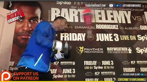 🔴J'Leon Love working double end bag in preparations for David Benavidez fight🥊