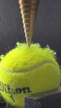 What happens to a Tennis Ball under a Step Drill?