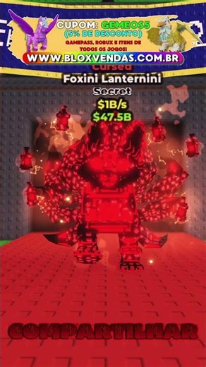 SEU FOXINI LANTERNINI SE VOCÊ...🦊