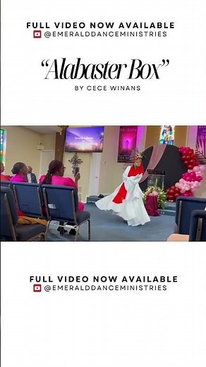"Alabaster box" by Cece Winans Praise Dance #gospelmusic #music #praisedance