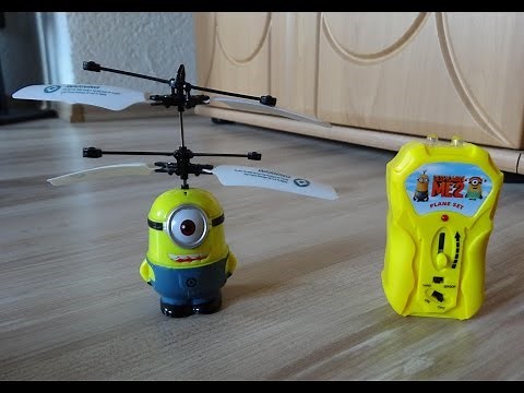 RC Minion Flieger Unboxing & Test Ich einfach Unverbesserlich Despicable Me