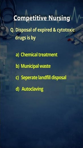 Disposal of expired & cytotoxic drugs is by