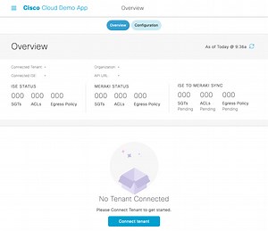Cisco pxGrid Cloud Demo App using Cisco dCloud