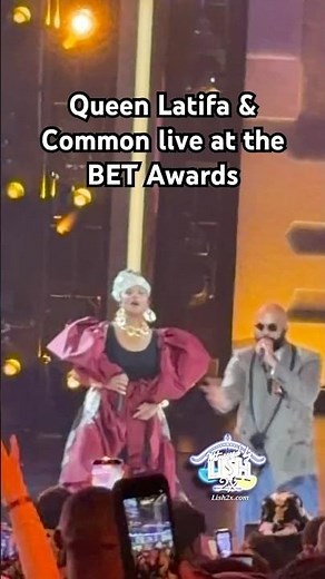 Queen Latifa & Common live at the BET Awards 2026 #witnessedbylish