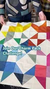 Charm Pack Challenge update from The Sewing Studio team! #sewingtips #quilting