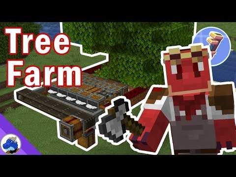 How to make an automatic TREE FARM in Create!