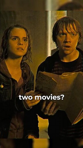 Why Harry Potter’s Final Book Was Split Into Two Movies #harrypotter #harrypotterfacts