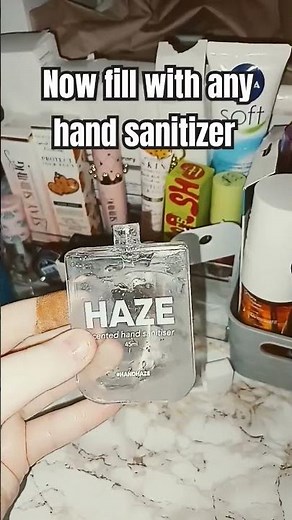 how to refill a haze or touchland hand sanitizer ❤️