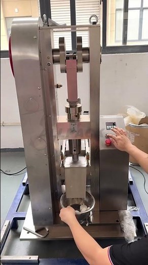 How TDP-180D single punch tablet press machine works?