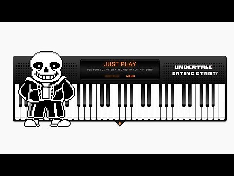 Undertale OST 025 - Dating Start! Virtual Piano Sheets