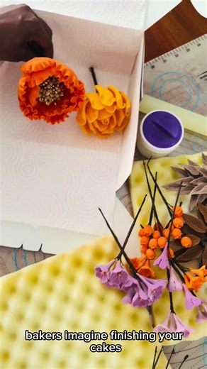 Handcrafted Sugar Flowers for Your Baking Needs