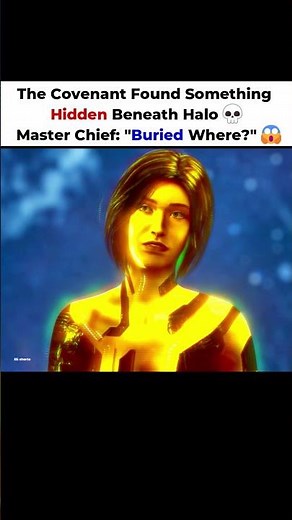 Cortana discovered something buried inside Halo, then Master Chief... 😱
