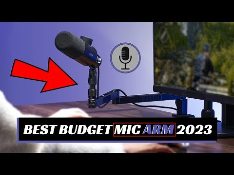 BEST BUDGET LOW PROFILE MIC BOOM ARM 2025