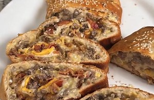 Cheeseburger roll-ups