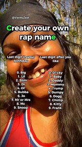 Create your own rap name #shorts #shortsfeed #challenge