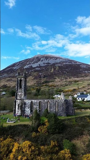 The Most Scenic Church of Ireland #donegal #scenic #ireland #landscape #errigal