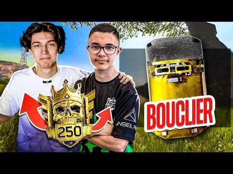 Je donne UN BOUCLIER à deux TOP 250, voilà le résultat :