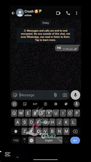 kutty love story 🪽✨💞 #foryou #alone #wattsappstatus #foryoupage #chat #typ #crush