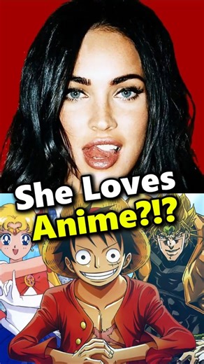Celebrities You Didn't Know Watched Anime📺 #anime
