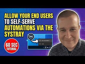 Allow your End Users to Self Serve Automations via the NinjaOne Systray