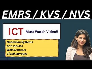 EMRS 2025 | operating system |TGT PGT JSA |EMRS General paper | web browser | KVS 2025 | NVS😇😃 ICT