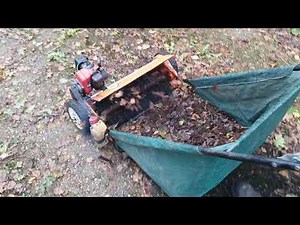 Homemade Petrol 2 Stroke Leaf Sweeper