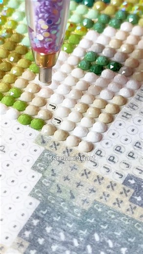 Diamond Painting ASMR Experience for Relaxation