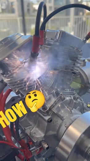 😱TOYAN V2 Mini Engine Test! #v2 #twins #vtwin #automobile #viralvideo #diycrafts #diy