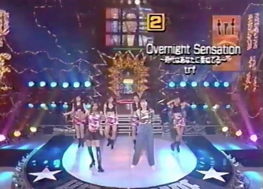 安室奈美恵 with Super Monkey: 夜もヒッパレ「Overnight Sensation」