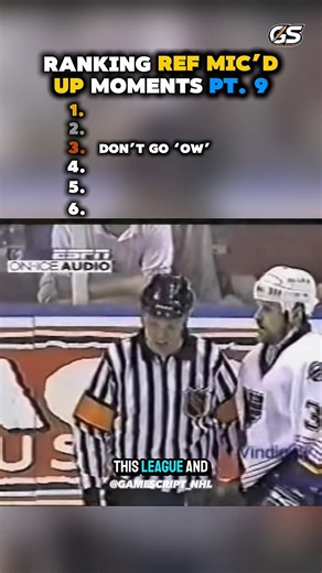 BEST NHL REF MIC’D UP MOMENTS 😂🏒