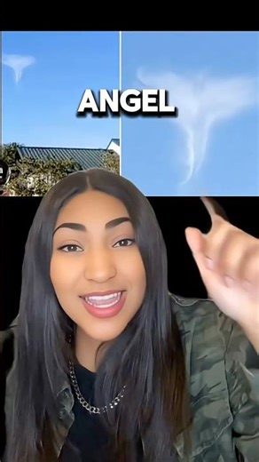 Do you think this cloud is an angel? 😱 #shorts
