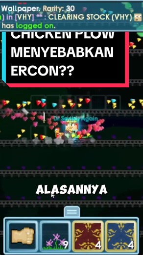 Pengalaman dengan Chicken Plow di Growtopia | Error Connection