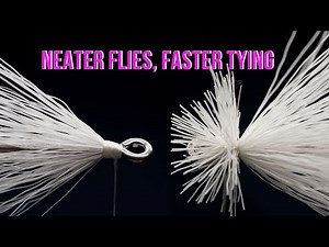 Neater Flies, Faster Tying | The Pre-Cut Bucktail Method