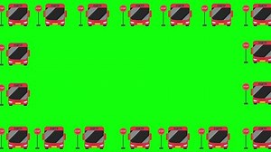 Bus Stop Animation Frame Design Green Stock Footage Video (100% Royalty-free) 3775545755 | Shutterstock