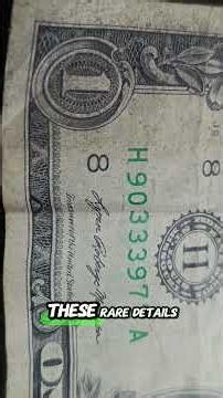 💸 You Might Have a $1000 Dollar Bill Without Knowing It! #RareBills #USMoney #Collectors